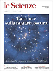 LE SCIENZE 661/2023: FARE LUCE SULLA MATERIA OSCURA (SETTEMBRE 2023)