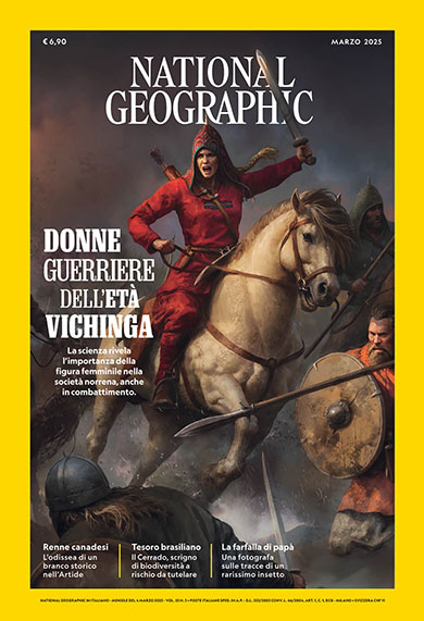 NATIONAL GEOGRAPHIC 3/2025: DONNE GUERRIERE DELL'ETÀ VICHINGA