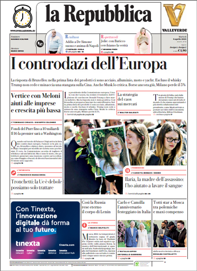 Repubblica 12 mesi 5 copie