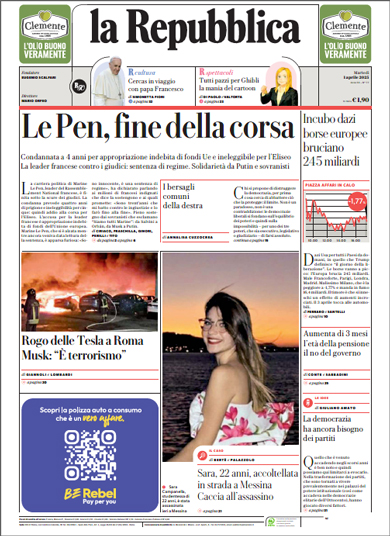 Repubblica 12 mesi 6 copie