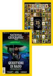 NATIONAL GEOGRAPHIC 2/2023: QUESTIONI DI NASO + FASCICOLO 25 ANNI