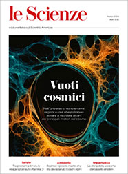 LE SCIENZE 667/2024: VUOTI COSMICI (MARZO 2024)