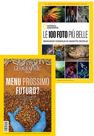 NATIONAL GEOGRAPHIC 6/2023: MENU PROSSIMO FUTURO? + FASCICOLO 100 FOTO PIÙ BELLE